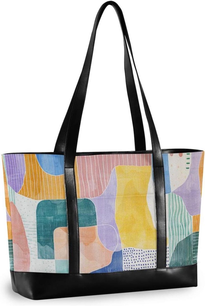 Waterdichte Handtas - Draagtas Werk - Reizen Organiseren - Apart Nat Compartiment - 37 x 13 x 30 cm