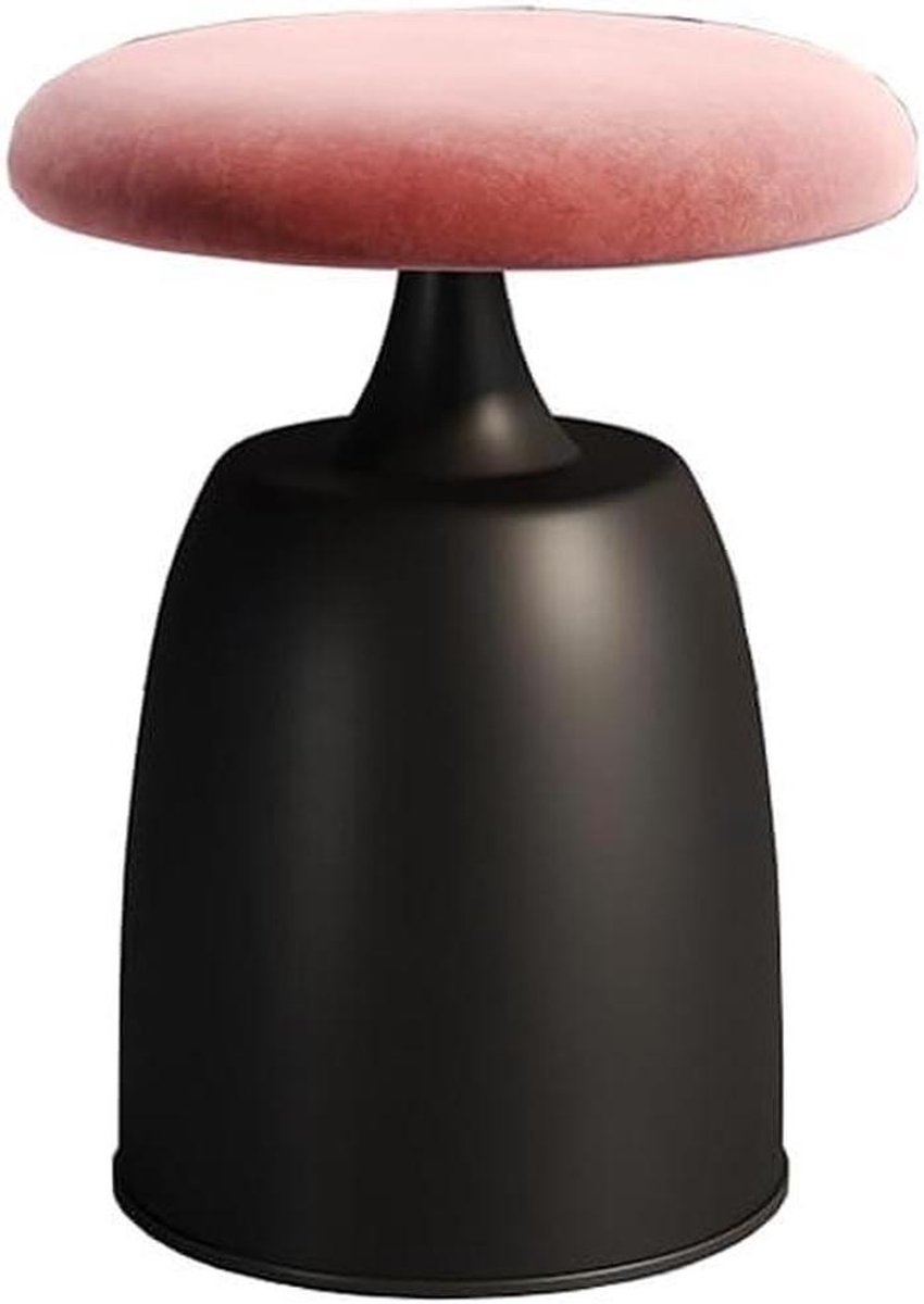 Ronde Kruk - Zitje Krukje - Extra Zitting - Waterdicht Antislip - 35 x 45 cm - Zwart