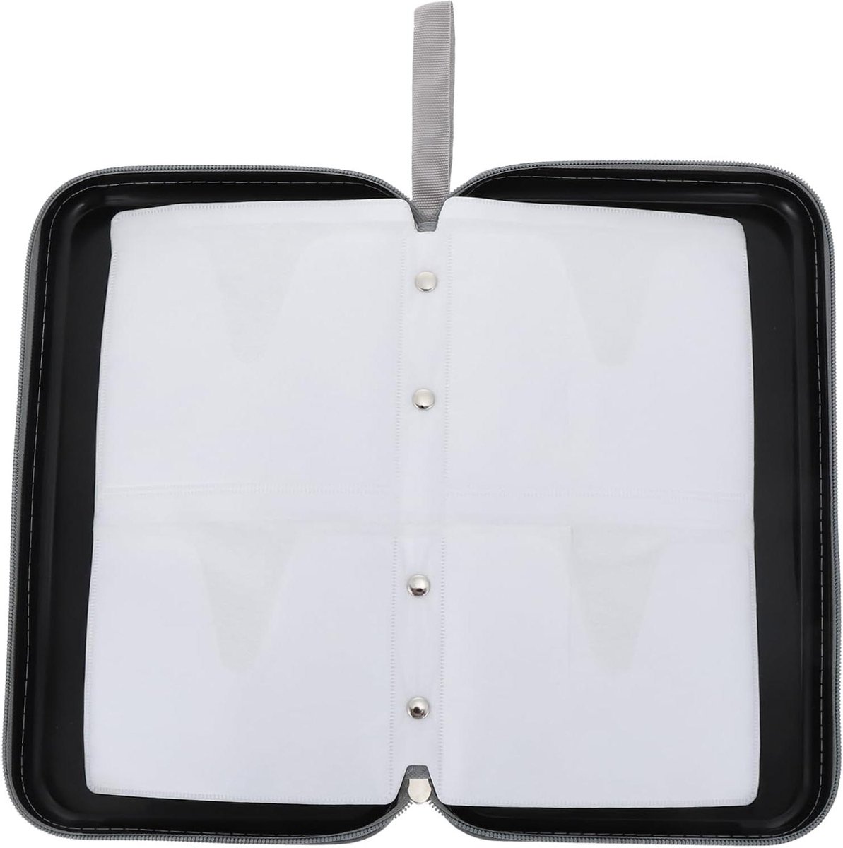 Harde Tas Opslaghoes - Dvd Opbergmap - Schijven Organiseren - Grote Capaciteit - 28x16CM - Zwart