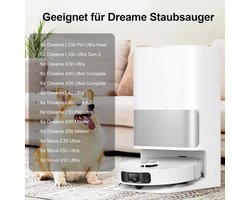12 stofzuigerzakken, vervangende stofzakken en filterzakken Geschikt voor de Dreame L10s Pro Ultra Heat, L10s Ultra Gen 2, X30/X40/X50 Ultra Complete, X40/X50 Master en Mova E30 Ultra / Z50 Ultra.