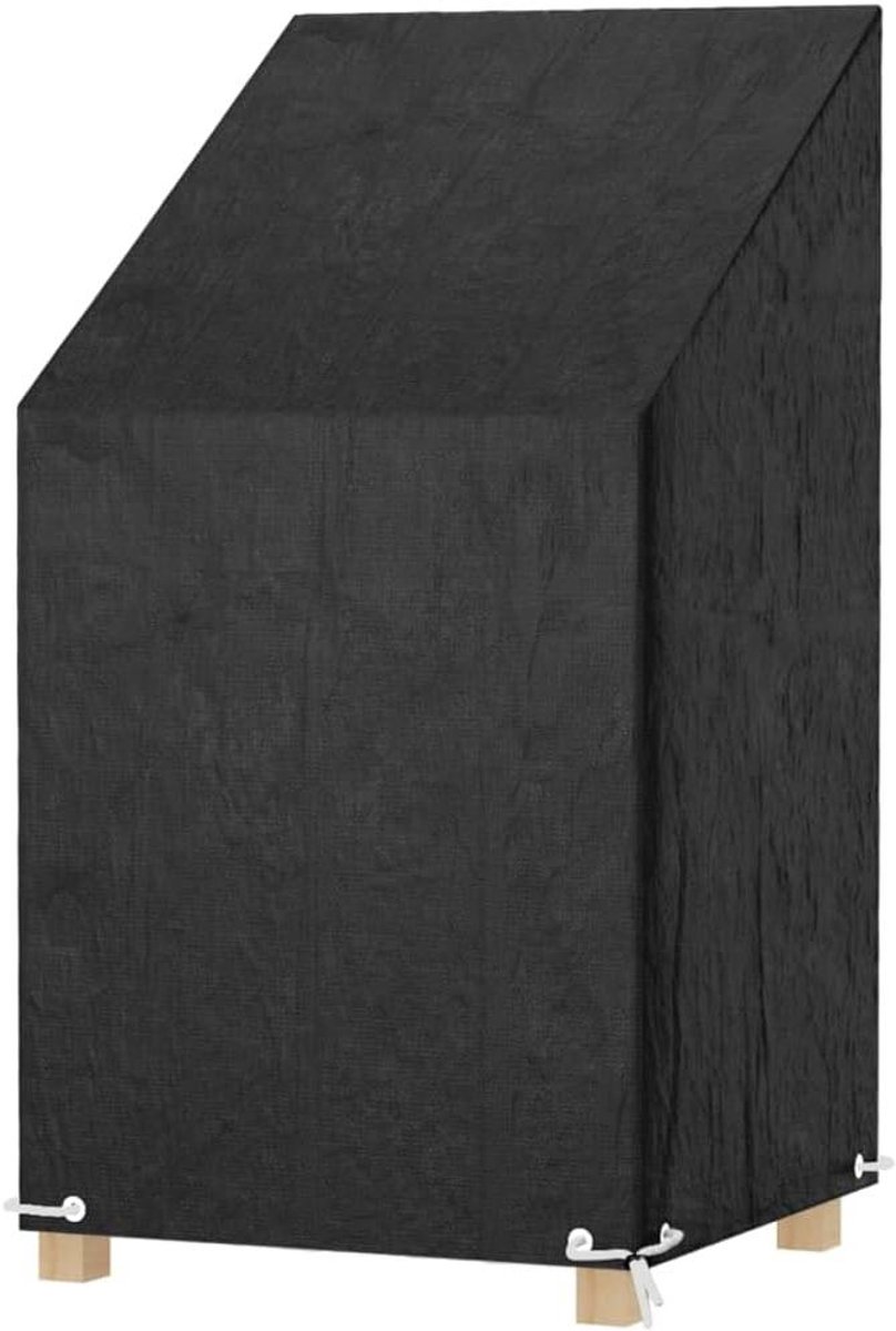 Tuinstoelhoes - Beschermhoes Meubels - Tuinmeubels Beschermen - Waterdicht UV-bestendig - 65x65x120 cm - Zwart