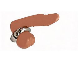 Scrotum Ring RVS - Ballenklem - Ball stretcher - Kuisheidsgordel