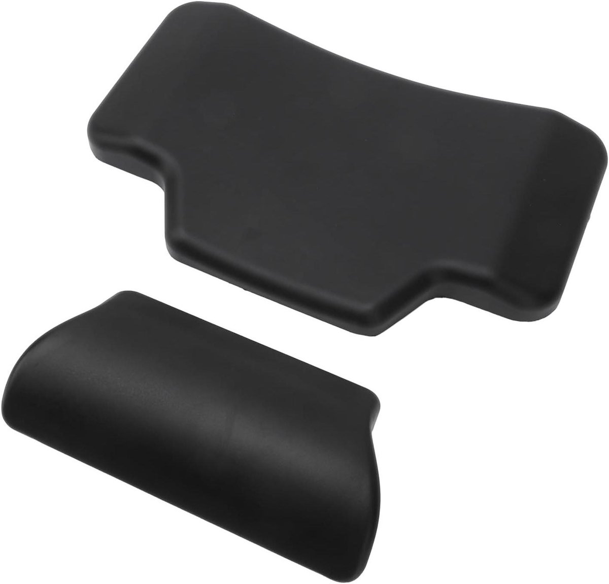 Motorfiets Rugleuning - Topkoffer Kussen - Comfort voor Passagier - Zelfklevende Installatie - 32 x 22 x 6 cm - Zwart