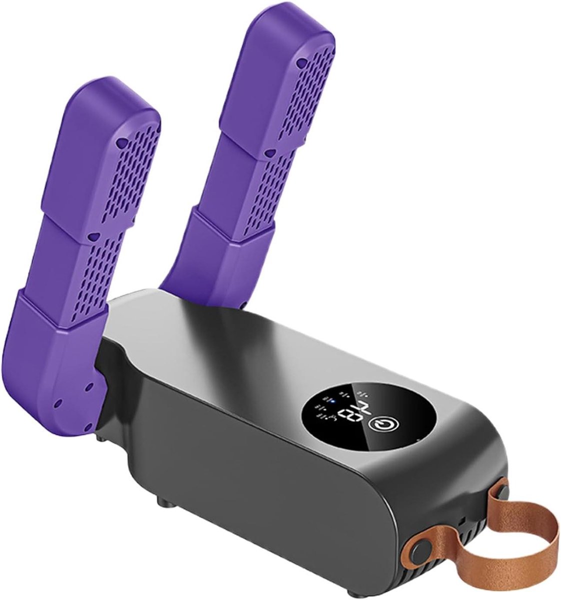 Elektrische Schoen Droger - Schoenwarmer Ventilator - Natte Schoenen Drogen - Met Timer Functie - 27.5 cm - Wit