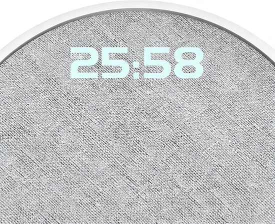 Slaapluidspreker Witte Ruis - Onder kussen luidspreker - Verbeterde Slaapervaring - Akoestisch Beamforming Algoritme - diameter 92 cm - Wit/Grijs — afbeelding 5