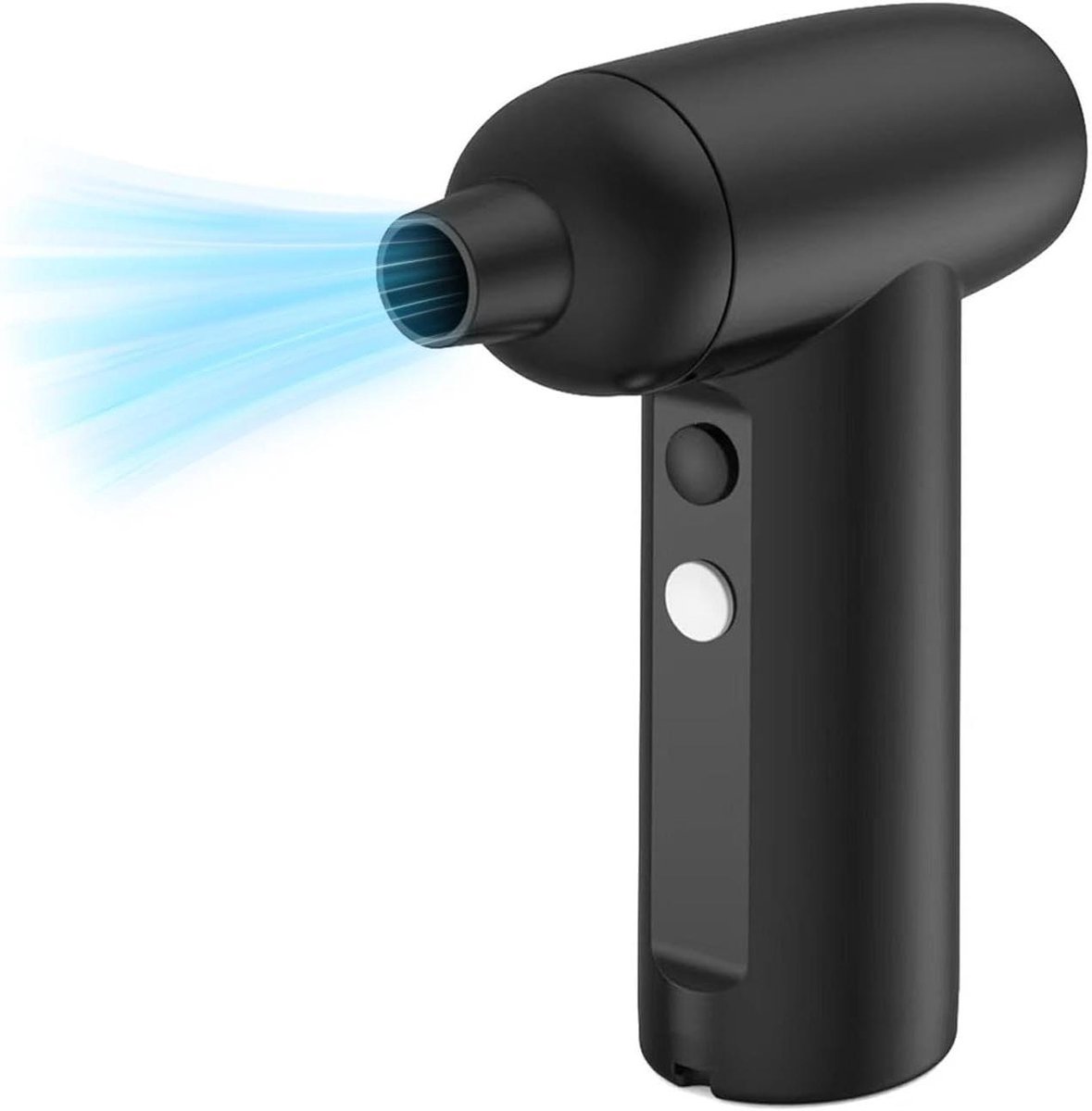 Oplaadbare Handventilator - Draagbare Luchtkoeler - Persoonlijk Koelen - Ultra Stil Design - 3300 mAh - Zwart