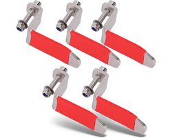 Set van 5 L-vormige Pneumatische Haken voor Air Nailers en Blowers, Stevige Rafter Haken voor Organisatie van Gereedschap