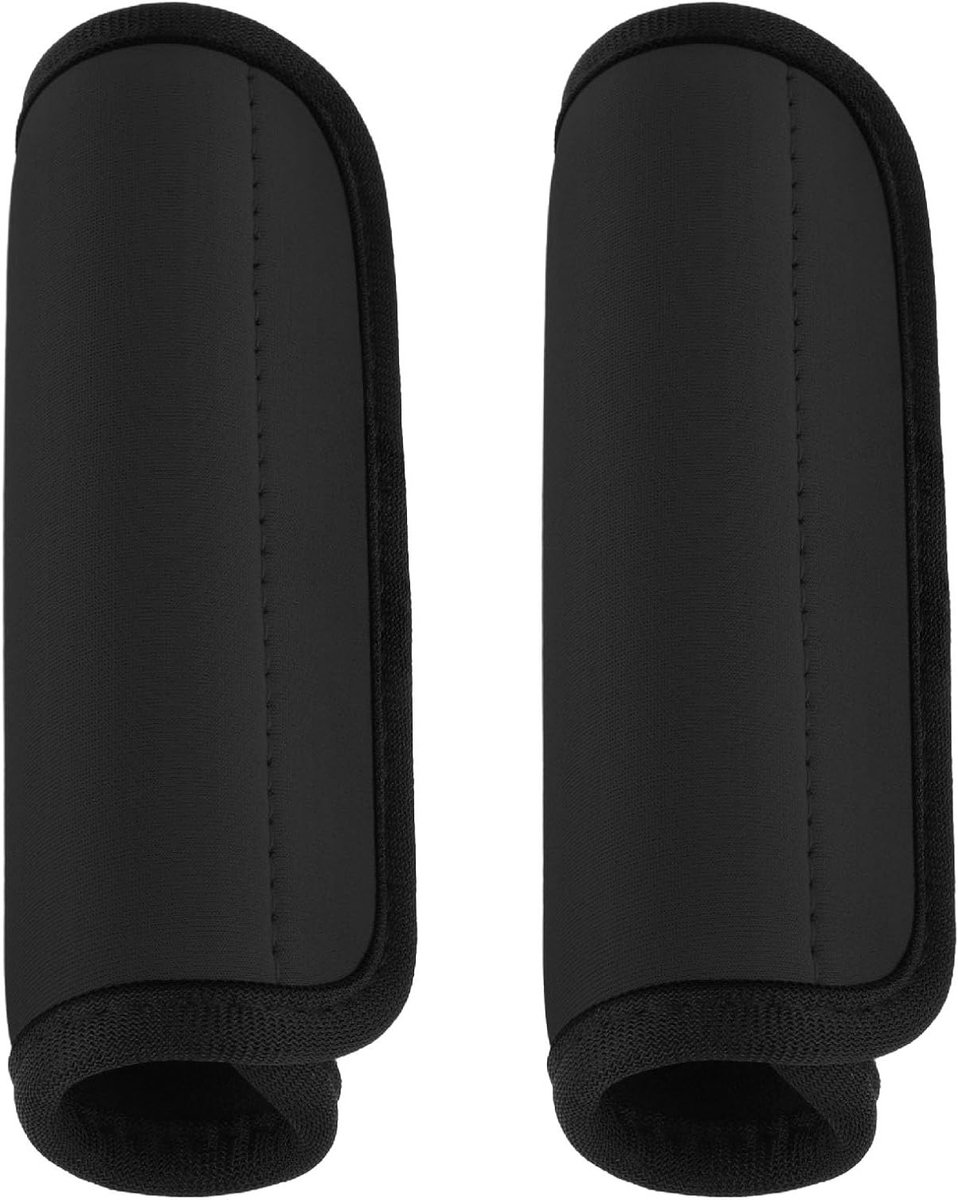 Comfortabele Handgrepen voor Koffers - 2 Stuks, Zachte Bescherming, Reisaccessoires, Kofferhandvat Wraps en Bagage Tags in Felgekleurde Ontwerpen