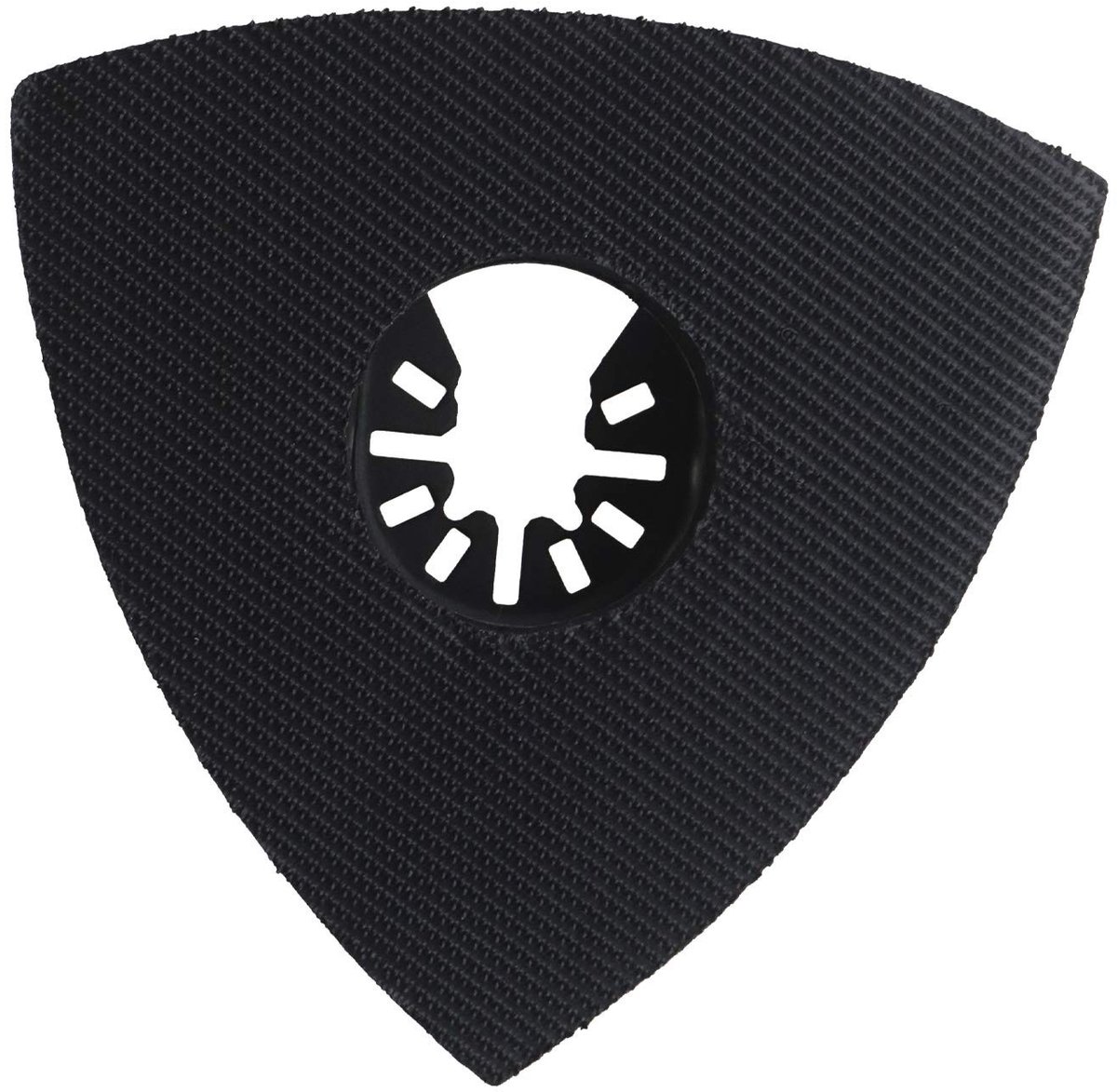 Dailygoody - Oscillerende Multi-Tool - Driehoekige Schuurpad 90mm - Universele Compatibiliteit - Zwart - Voor Schuurmachines - Geschikt voor Diverse M...