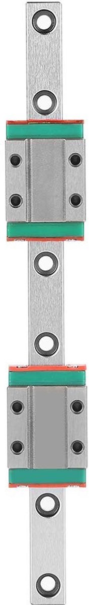 Dailygoody - Linearführungsschiene - MGN9B - Professionele rails en blokken - 150 mm - Sterk en duurzaam - Geschikt voor nauwkeurige toepassingen