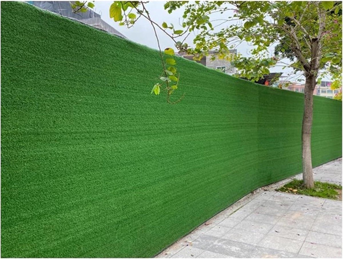 Kunstgras Gazon - Nepgrasmat Tuin - Tuin Aankleden - Hoge Dichtheid Vezels - 100x400 cm - Groen
