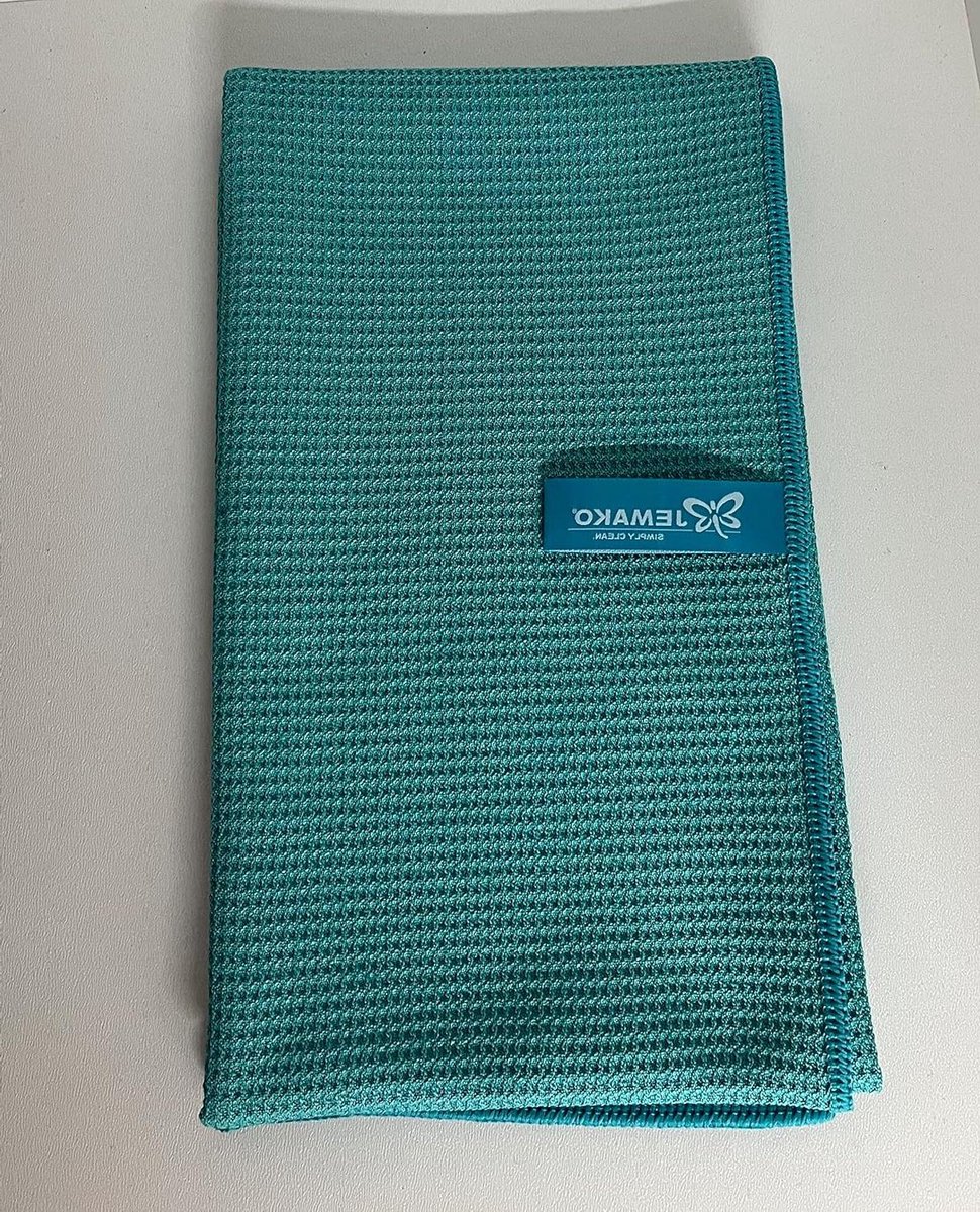 Theedoek - Droogdoek Keuken - Glazen Drogen - Maximale Grootte - 45 x 80 cm - Turquoise