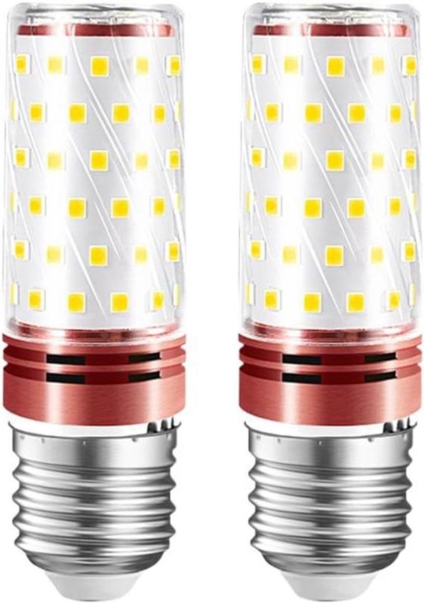 LED Maïskolf Lampen - Maïskolf Bulten - Feestverlichting Creëren - 6 Kleurveranderende LED's - 16W 1600lm - Meerkleurig