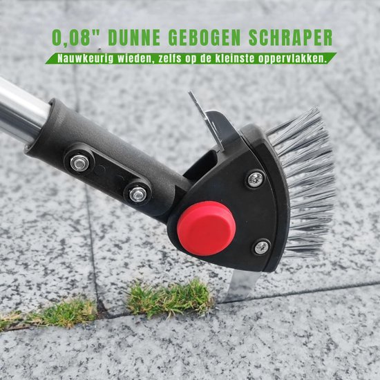 AHD® Onkruidborstel - Onkruidverwijderaars - Onkruidborstel Electrisch - Onkruidverwijderaar Elektrisch - Zwart - 149cm x 16cm x 6cm van Ahd — afbeelding 5