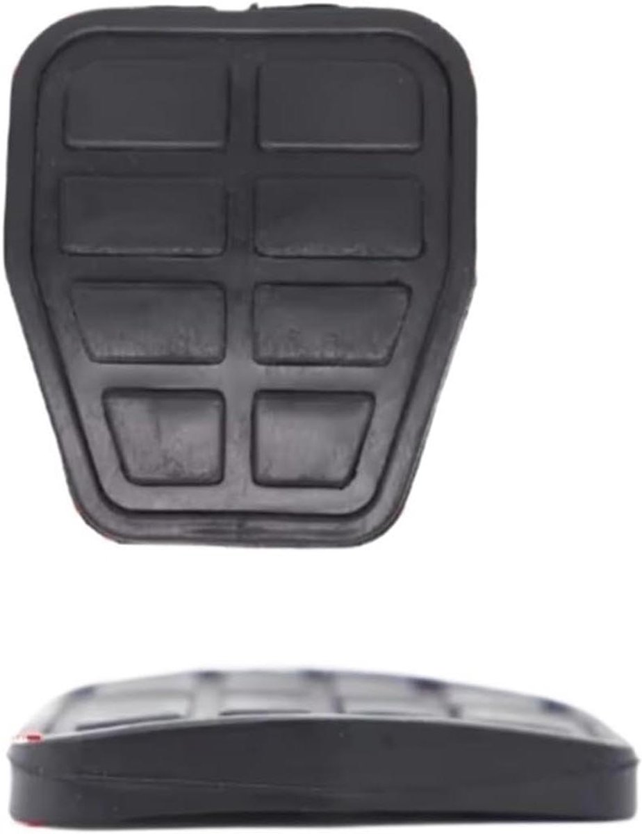 Pedaalhoezen Set - Rem Koppeling - Verbeterde Grip - Duurzaam Rubber - Standaard Maat - Zwart