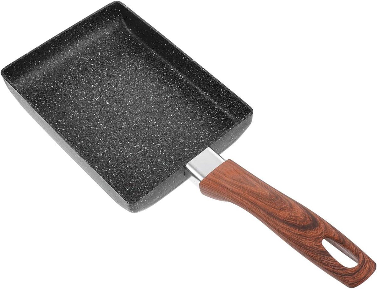 Tamagoyaki Pan - Omeletpan Koekenpan - Ontbijt Bakken - Antiaanbaklaag - 35.5 cm - Diverse kleuren