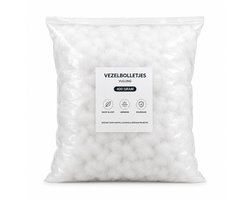 Kussenvulling - 400 gram Polyester donszachte Vezelbolletjes