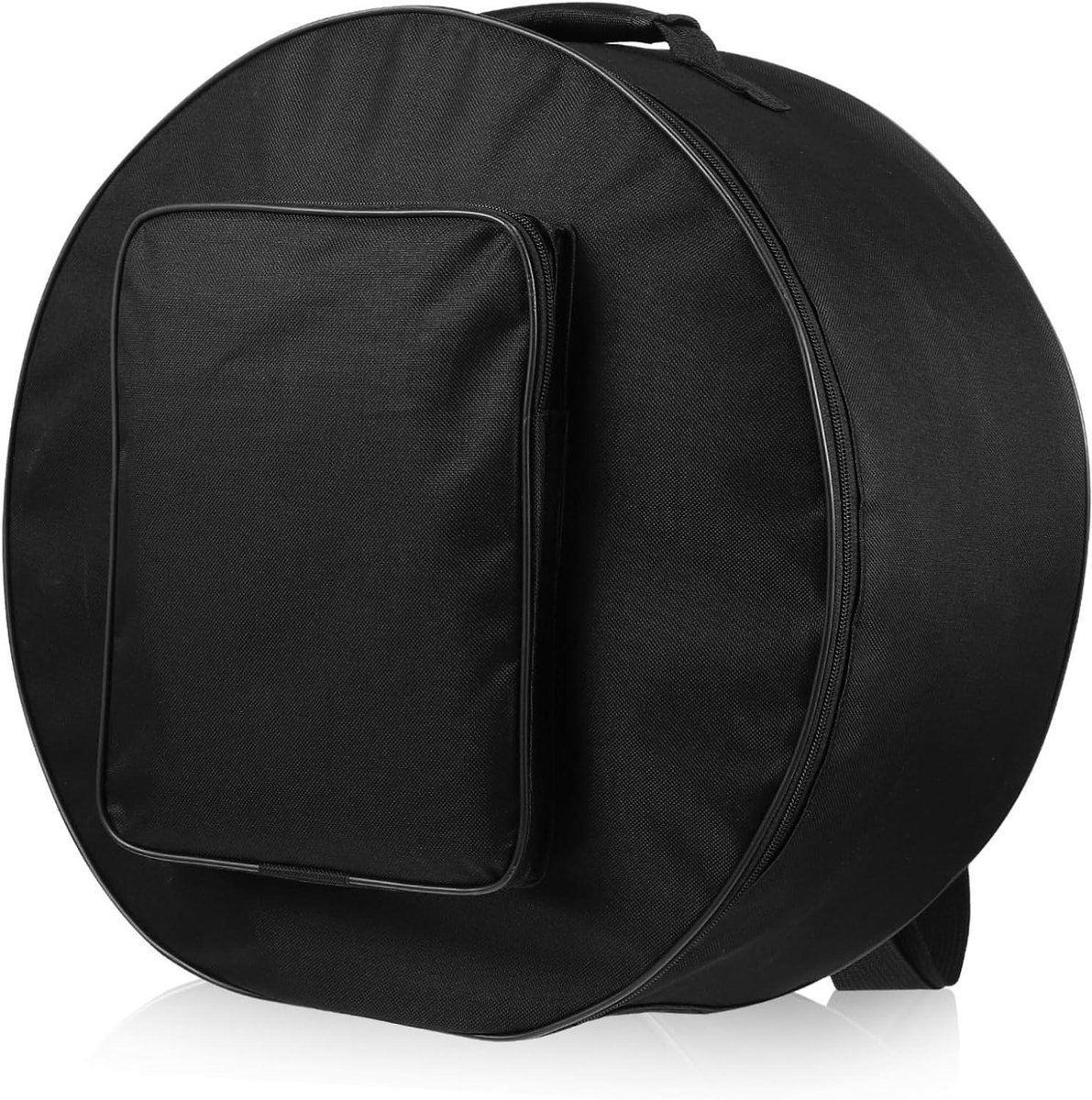 Drum Opbergtas - Percussie Tas - Muziek Optredens - Dubbel Gebruik - 43 cm diameter - Zwart