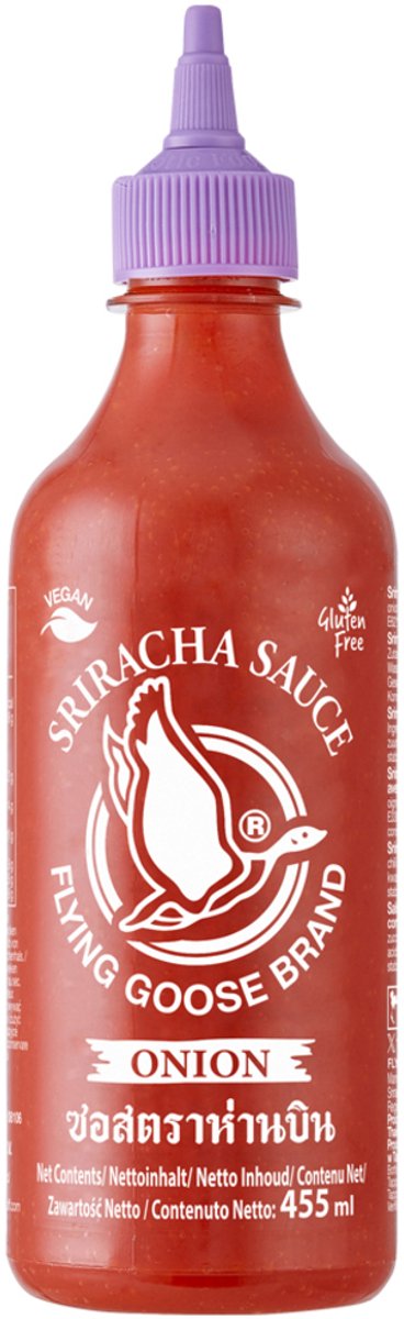 Flying Goose Srirachasaus & Extra Uien 12 x 455 ml