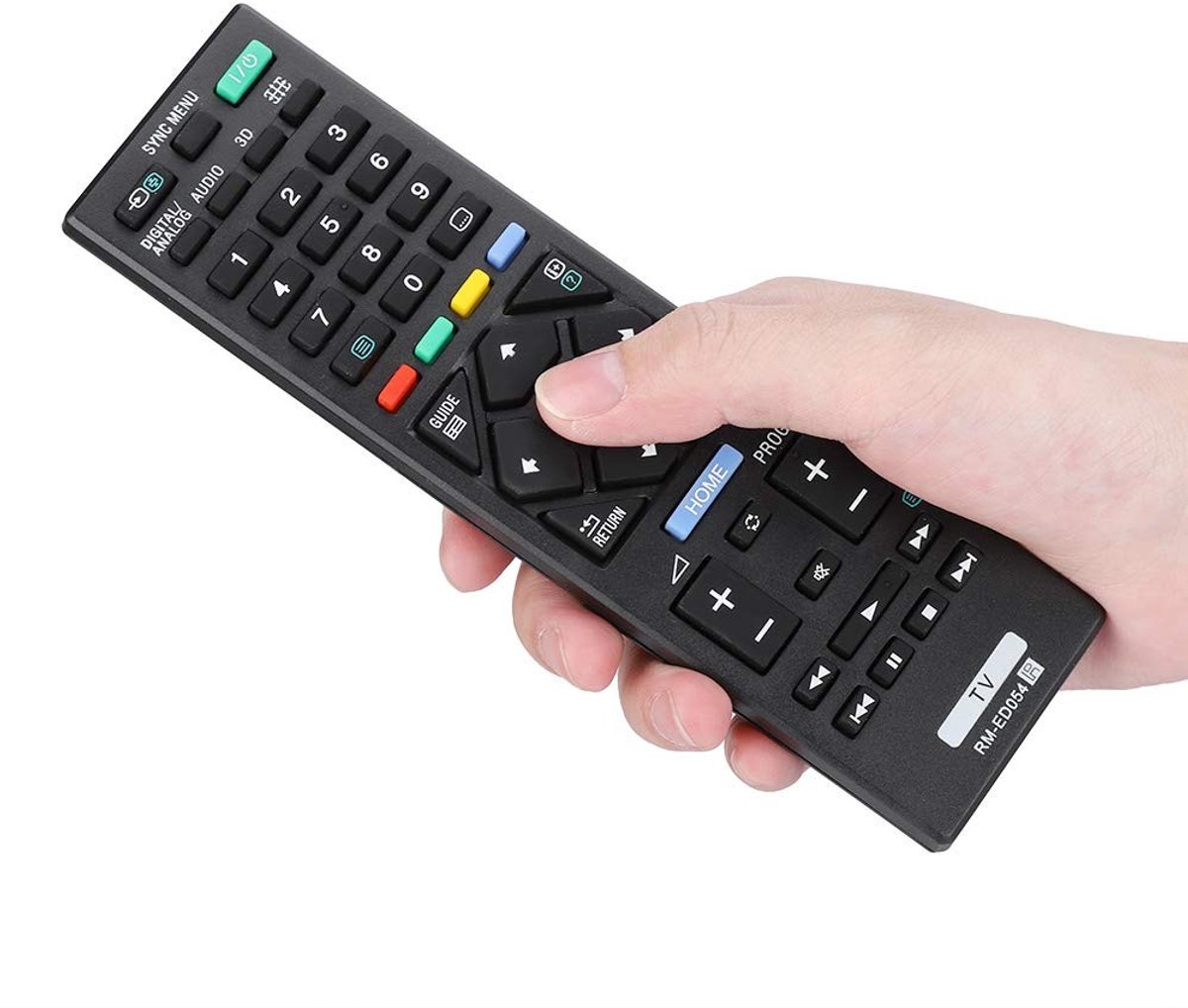 Dailygoody - Rm Edo54 - Afstandsbediening - Gebruiksvriendelijk - Vervangend model - Geschikt voor Smart TV - Stabiele prestaties