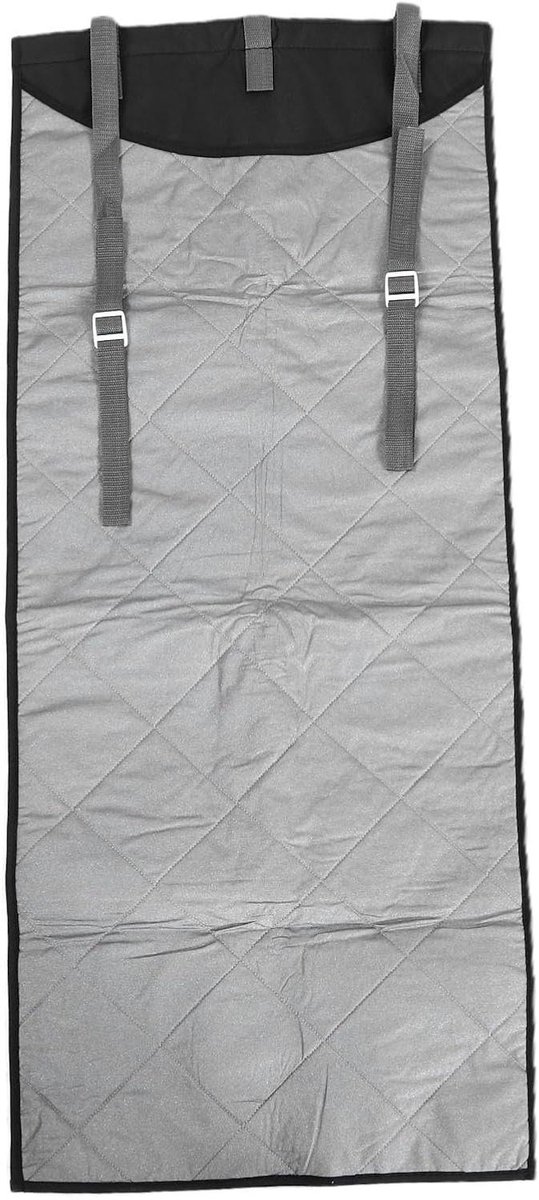 Stoom Strijkmat - Strijkdeken Kleding - Kreukvrij Maken - Verticaal Ontwerp - 112x48cm - Grijs