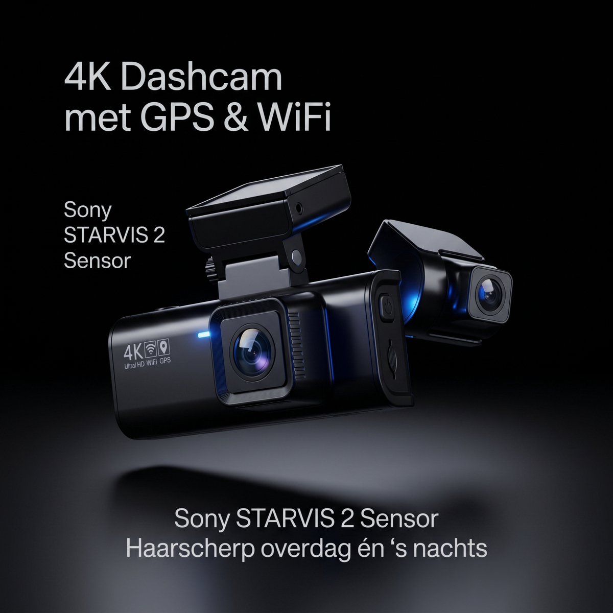 SyncGear 4K Dashcam Pro - Sony sensor, 5GHz WiFi thumbnail 2
