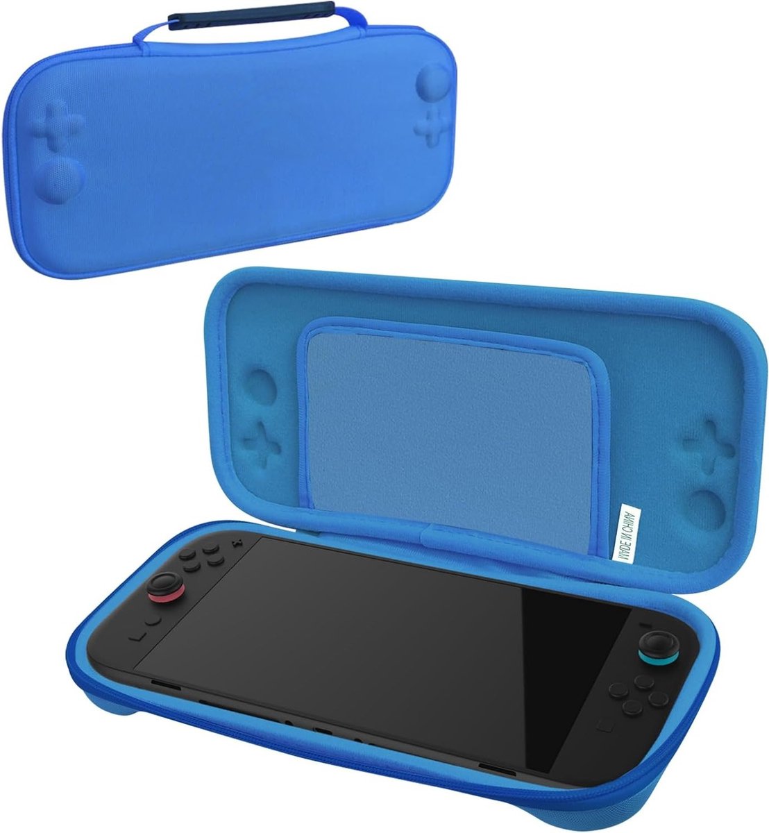 Harde Reistas voor Nintendo Switch 2 Controller - Bescherming, Draagbaar, Blauw
