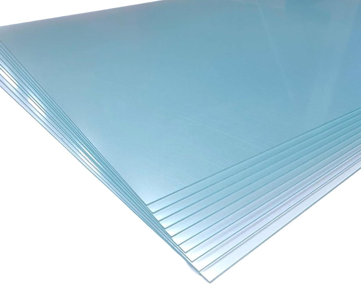 Acrylglas Platen - Kunstglas Polystyreen - Fotolijsten Vullen - 1 mm Dik - 40 x 50 cm - Helder
