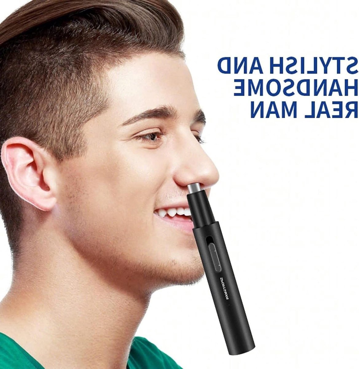 Neus en Oor Trimmer - Haartrimmer Pijnloos - Gezichtsverzorging - USB Oplaadbaar - 1 Pack - Zilver