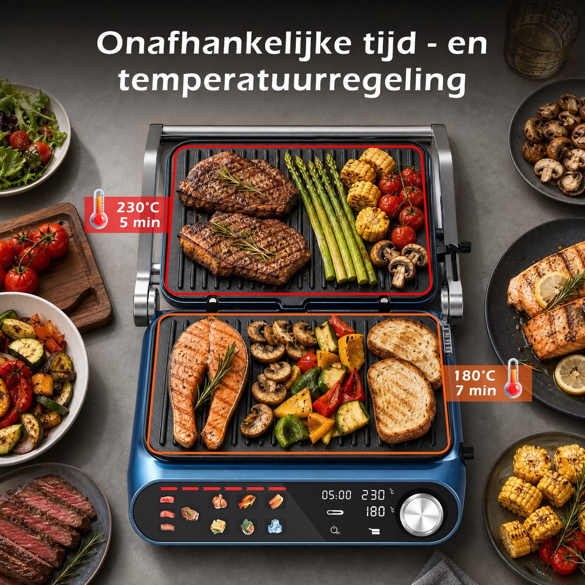 Taylor Swoden Contactgrill - Tosti apparaat thumbnail 5