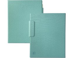 Slimme en Lichtgewicht Boek Folio Hoes voor ReMarkable 2 Tablet - PU Leer, Standaard met Penhouder, Blauw, 10.3 inch