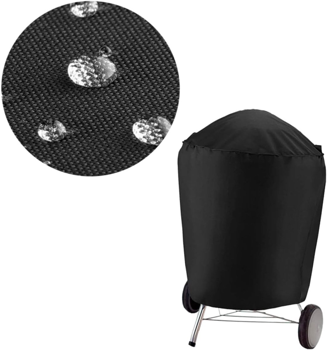 VHV - Barbecuehoes - waterdichte BBQ hoes 30 × 36 inch - stevige stof, waterdicht, UV-bestendig - voor tuin, terras en buitenkeuken