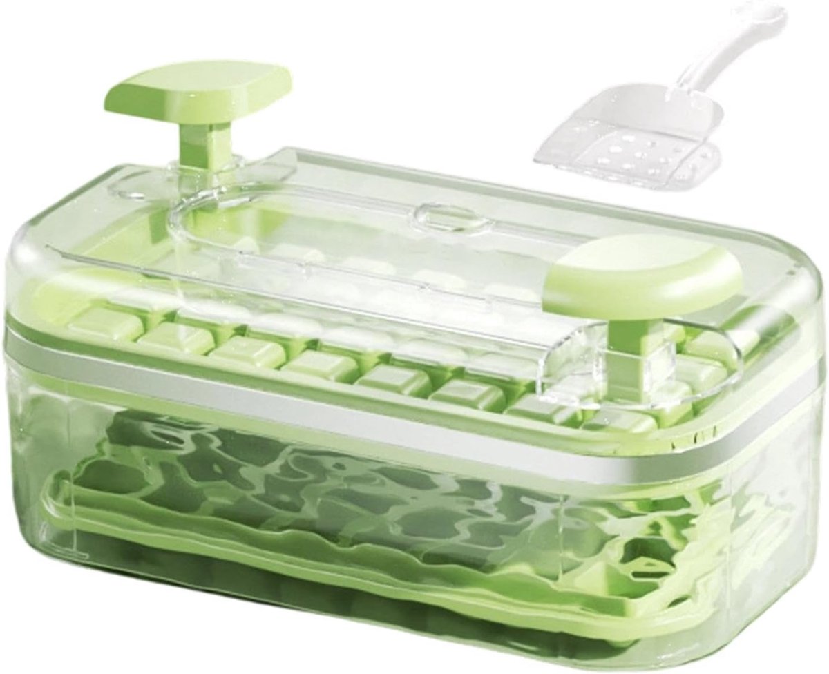 VHV - Diepvriesvorm - siliconen katvorm - met deksel, stapelbaar - voor meal prep, soep, saus en vriezer