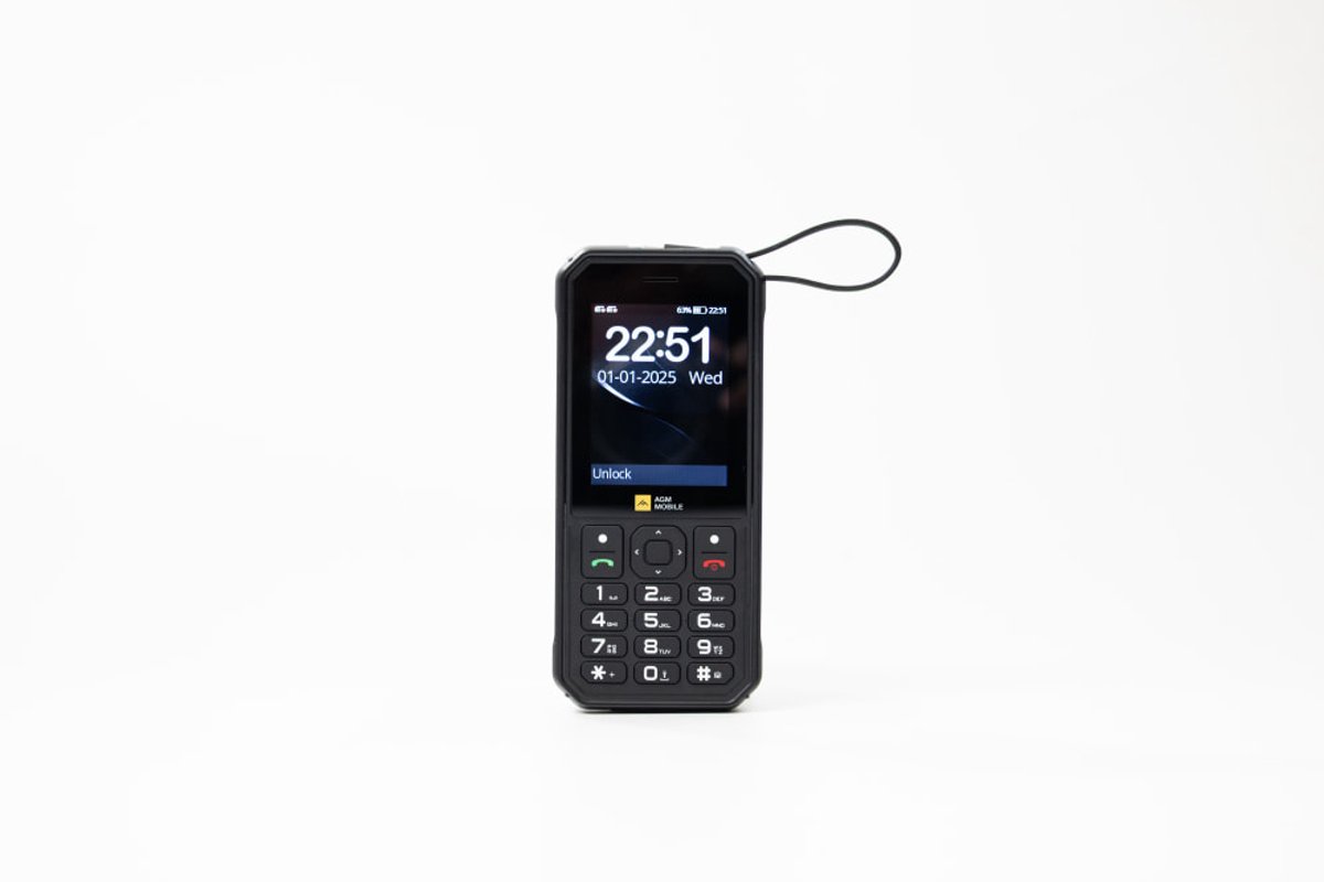 AGM MOBILE M11 4G 7,11 cm (2.8") 225 g Zwart Robuuste telefoon