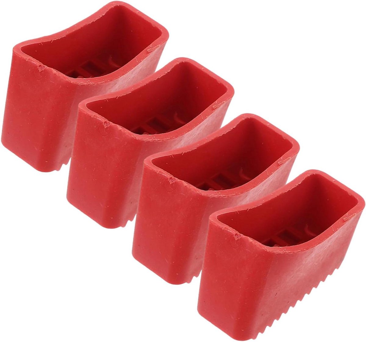 Laddervoet Beschermers - Trapvoet Covers - Vloer Beschermen - Antislip Slijtvast - 4 Stuks - Roze