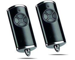 Garagedeuropener 868, XU, 3 BS MHz, voor geschikt voor Hörmann BS HSM4 HSE2 HS1 HS4 HSZ1 HSZ2 garagedeurafstandsbediening, 2-delige handmatige zender.