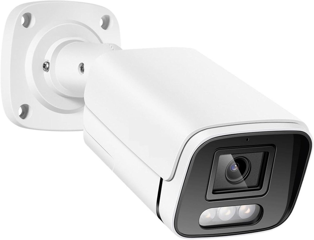 Beveiligingscamera Buiten - IP Camera Audio - Huis Bewaken - 4K Super HD Resolutie - 32GB Opslag - Zwart