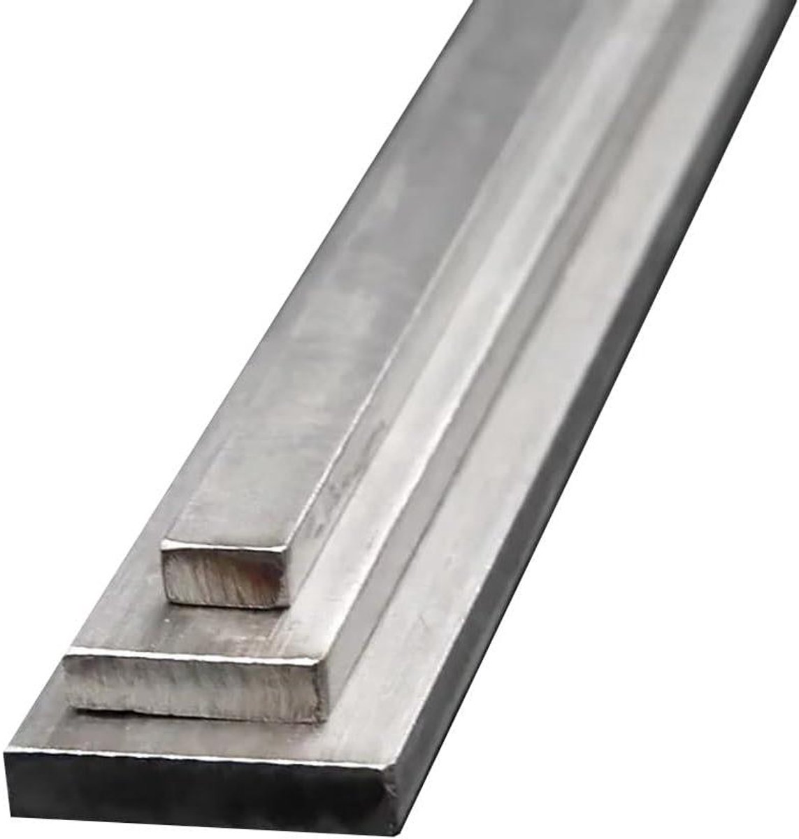 Roestvrijstalen Staaf - Metaal Profiel - Modelbouw - Hoge Hardheid - 10x10x100mm - Metaalkleur
