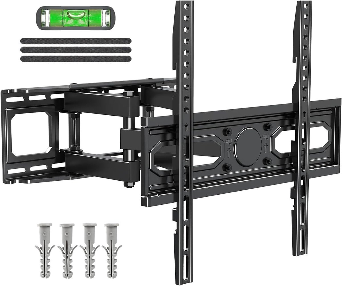 Zwenkbare TV Muurbeugel voor 26-70 inch TV's - Verstelbare Houder tot 45 kg met VESA 400x400 mm