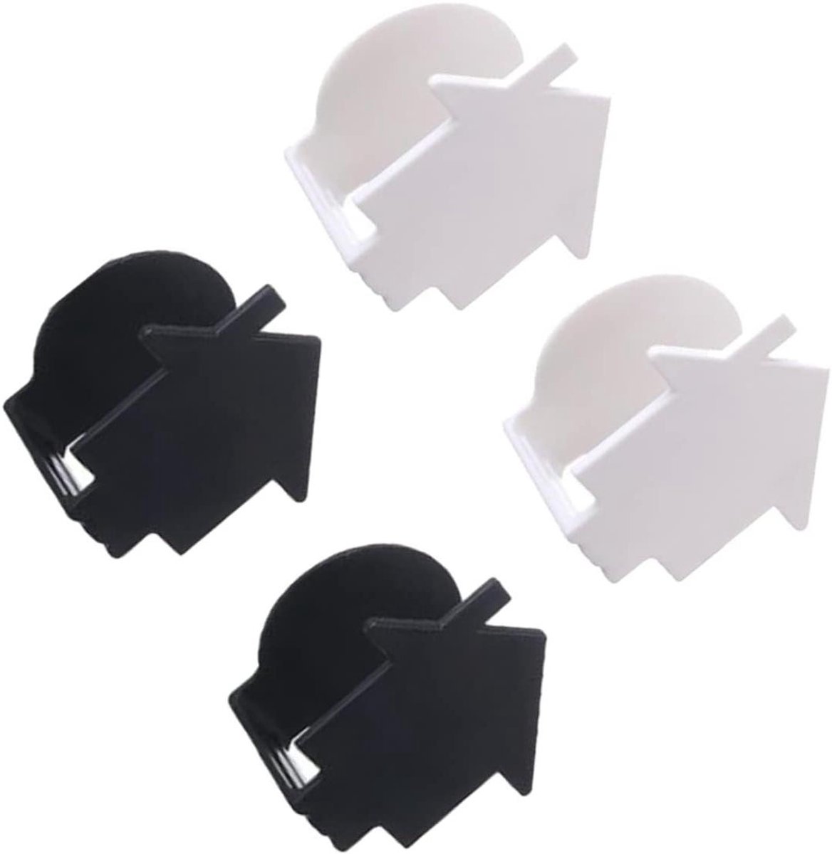 Pannendeksel Organizer - Snijplank Houder - Keuken Opruimen - Zonder Boren - 5 x 4 x 9 cm - Wit