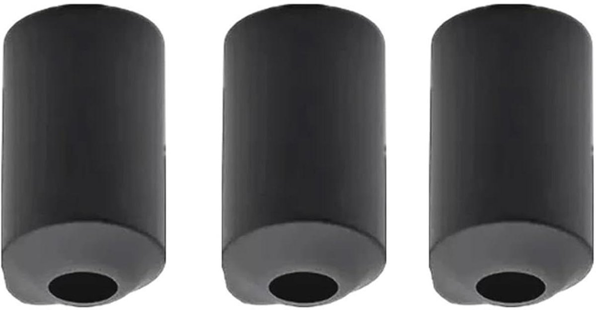 Siliconen Sokken - Hotend Beschermer - 3D Printen - Warmte Isolatie - 3 Stuks - Zwart