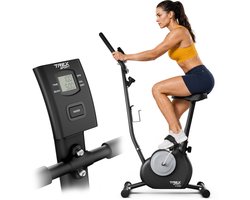 Trex Sport TX-250BB Jolt – Hometrainer Fiets – Fitness Fiets – Mechanisch – LCD-scherm voor Calorieën – Met Bidonhouder – Verstelbare Weerstand – Verstelbaar Zadel – Thuisgym – Max. 100 kg – Zwart