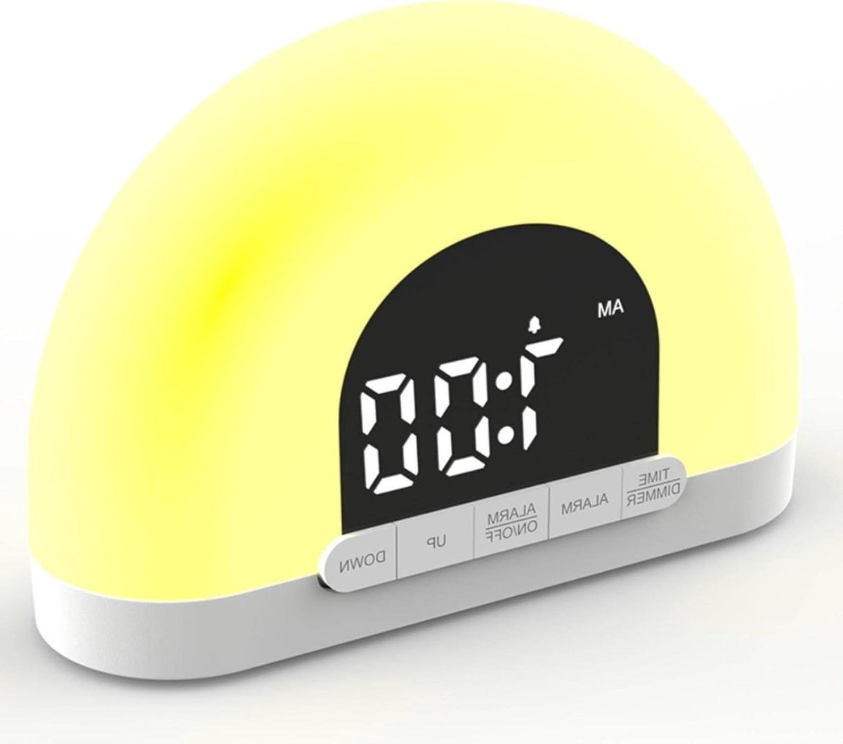 Wekker met Zonsopgang - Wake-up Light Zonlichtwekker - Rustig Wakker Worden - Simuleert Zonsopgang - N.v.t. - Wit