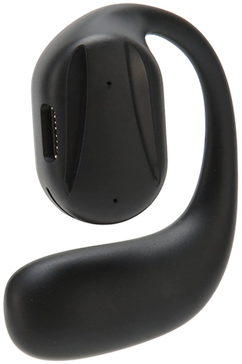 Dailygoody - Draadloze Hoofdtelefoon - Beengeleiding - Ruisonderdrukking - Lichtgewicht - Ergonomisch ontwerp - Sport en Kantoor - Zwart