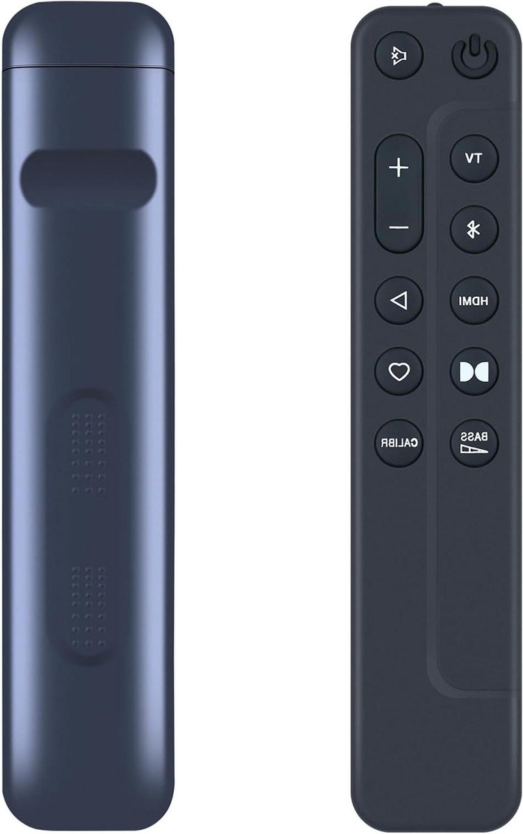 Afstandsbediening - Universele bediening - Soundbar bedienen - Direct klaar voor gebruik - 10 x 5 x 2 cm - Zwart