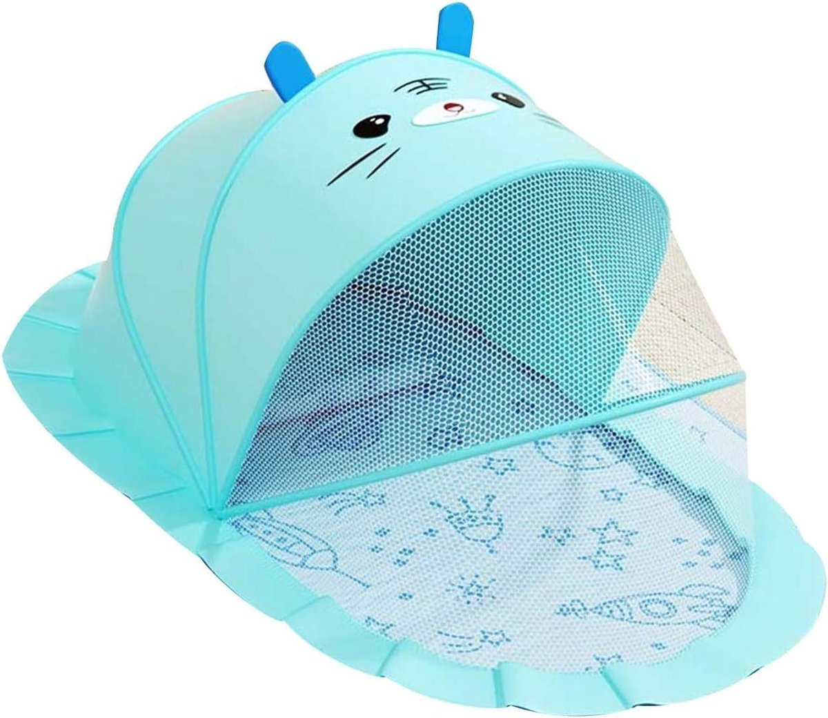 Baby Bed Tent - Muggennet Klamboe - Veilig Slapen - Opvouwbaar Ontwerp - 125 cm - Groen