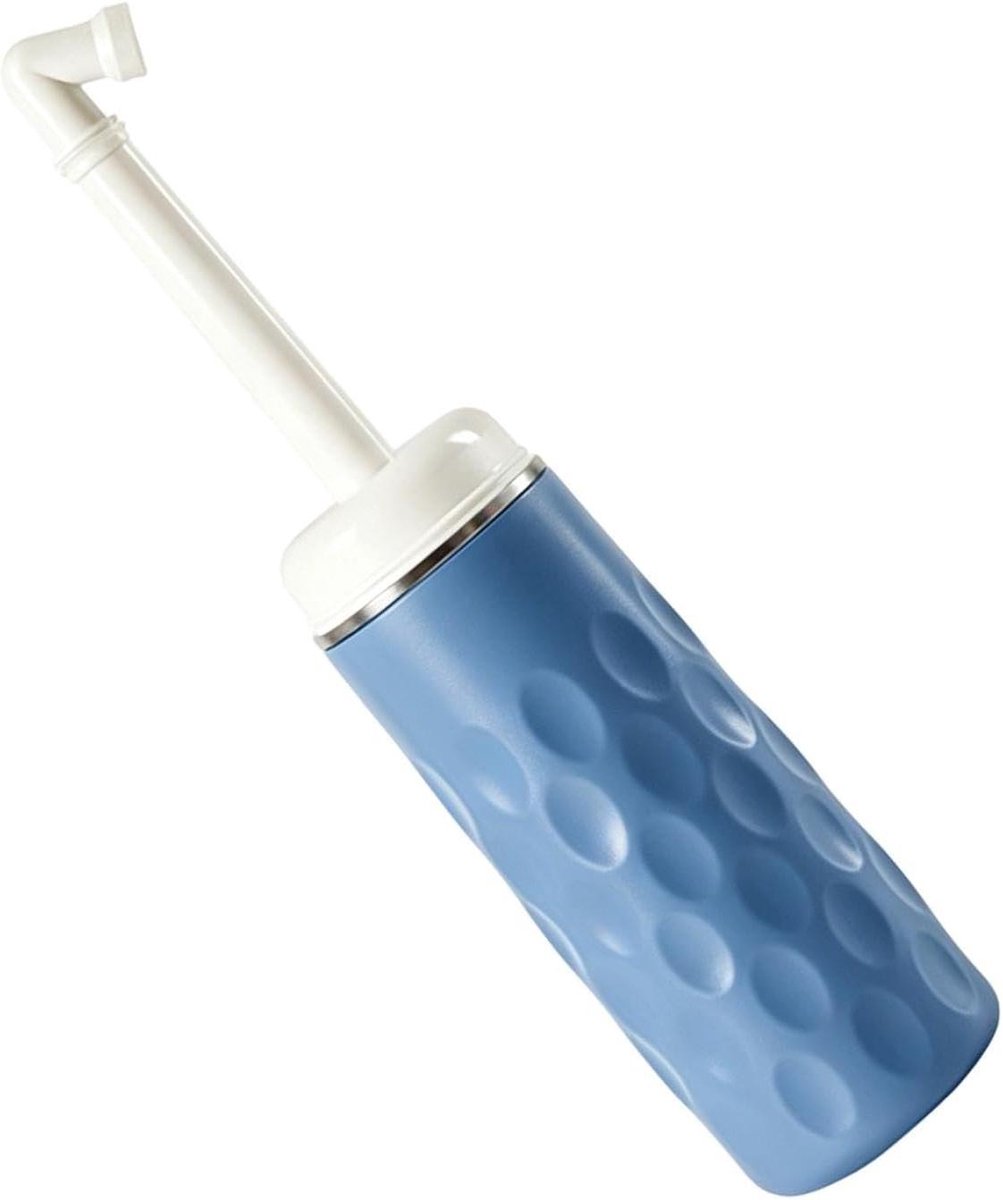 Bidetfles Vrouwen - Reinigingsspuit - Persoonlijke Hygiëne - Draagbaar Ontwerp - 400 ml - Blauw