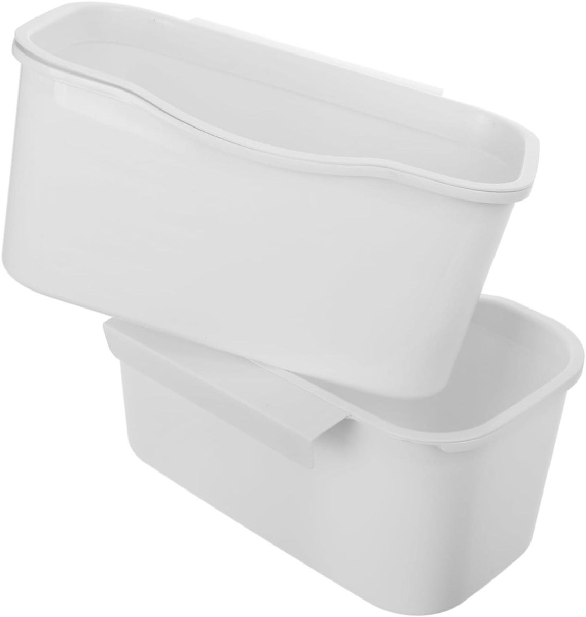 Bedrand Organizer - Hangende mand - Ruimte Besparen - Praktische opberger - 26 cm Lengte - Wit