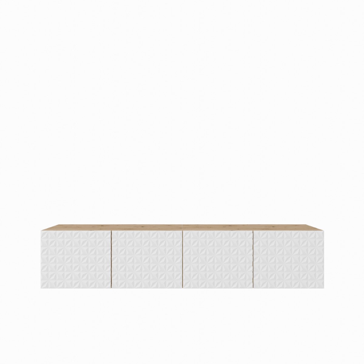 TV-kast Cali 200 (2x100) cm (artisan + wit)