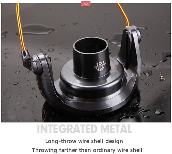 Vismolen - Reel Hengelmolen - Vissen op Zee - Aluminium Spoel - LJ5000 Series - Metaal — afbeelding 3